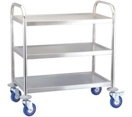 Тележка с 3 полками Viatto RST3B 810х460х850 мм 165100 