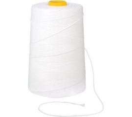 Лавсановая нить для прошивки документов BRAUBERG белая, диаметр 2 мм, длина 250 м, ЛШ 640, 604988 