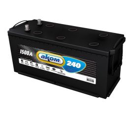 Аккумуляторная батарея АКОМ + EFB 240 Ah, обратная 048240102 