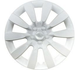 Колпаки LION ТОРНАДО R16, белый глянец, карбон, комплект 2 шт. LW1622 