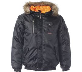 Куртка СПРУТ Аляска, черная, размер 60-62/120-124, рост 182-188, 111796 