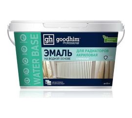Эмаль для радиаторов Goodhim акриловая, 0.9 кг 60644 