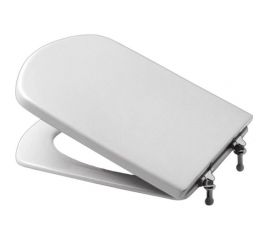 Сиденье с крышкой к компакту DAMA SENSO Roca микролифт, быстросъемное, дюропласт Россия 00016615 