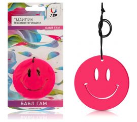 Ароматизатор АЕР "Смайлик" Бабл-гам А 2602 