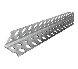 Металлический штукатурный угловой перфорированный профиль GAVIAL (0,35) 20x20 мм, 3м 23377 
