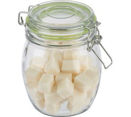 Стеклянная банка Mallony BRAVO объем 750 мл с бугельным замком 007251 