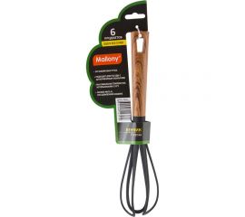 Венчик Mallony FORESTA из нейлона с пластиковой ручкой/дизайн под дерево 30x7 см 006463 