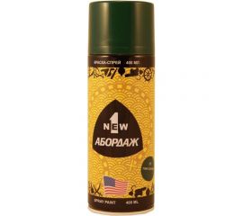Краска-спрей 1NEW ABORDAGE 077 темно-зеленая RAL 6028 750-4 AB-077 