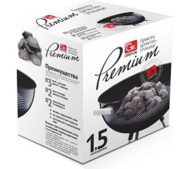 Древесноугольные брикеты GRIFON premium eco, 1.5 кг, в коробке 650-040 