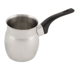 Кофеварка/турка Mallony TURCO 400 мл из нержавеющей стали с бакелитовой ручкой 007008 