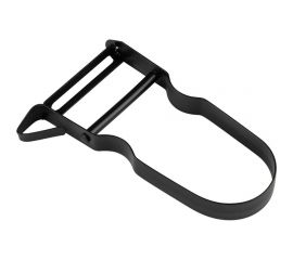 Овощечистка с горизонтальным лезвием Mallony classico nero, нержавеющая сталь, черный, non-stick 105283 