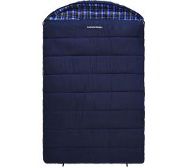 Двухместный спальный мешок с фланелью Jungle Camp Glasgow Double цвет синий 70962 