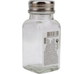 Солонка-перечница Mallony SPEZIA 80 мл, стекло, нержавеющая сталь 009363 