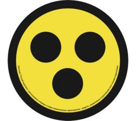 Наклейка SKYWAY ГЛУХОЙ круглая ГОСТ Глухой водитель наруж. S08101007 