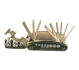 Мультитул для ремонта велосипеда (16 предметов) KING TONY 20A16MR 