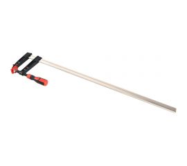 Столярная F-образная струбцина DELI dl111280z усиленная, 800x120 мм, максимальное усилие зажима 3500 Н, резьба 16 мм, штанга 8 мм 112052 