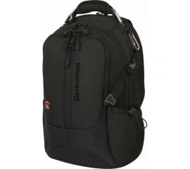 Универсальный рюкзак GERMANIUM S-01 с отделением для ноутбука, влагостойкий, черный, 226947 