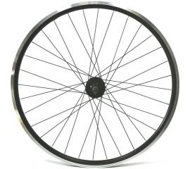 Переднее колесо Black Aqua 27.5"", двойной алюминиевый обод, гайки, D-brake WSM-27FD 