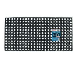 Грязесборный входной резиновый ячеистый коврик LAIMA EXPERT толщина 16 мм, 50x100 см 607811 