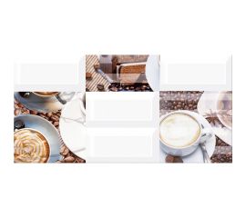 Декор Azori Ceramica вог латте, 40.5x20.1 см, 1 шт. 583012004 