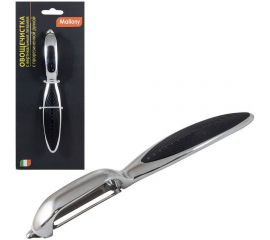 Овощечистка Mallony MODERNO с вертикальным лезвием, прорезиненная ручка, 984044 