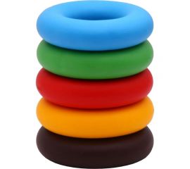 Кистевой эспандер для рук FORTIUS 5 шт, 10 кг, 20 кг, 30 кг, 40 кг, 50 кг H180701-1020304050SETM 