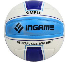 Волейбольный мяч INGAME simple invb-232, сине-бело-голубой УТ-00004450 