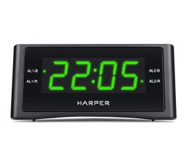 Радиобудильник HARPER HCLK-1006 green led H00002208 