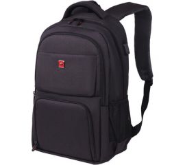 Универсальный рюкзак Germanium Upgrade Up-4 Usb-порт, 2 отделения, отделение для ноутбука, черный, 47x31x19 см 271668 