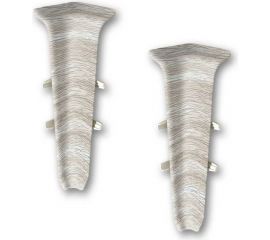 Угол внутренний для плинтуса DECONIKA (55 мм; 294 Орех антик; 2 шт.) Д-П55-В-Ф2 294 ОРХ АНТ 