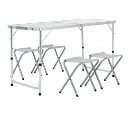 Набор мебели для пикника мраморный белый Green glade M790-1 