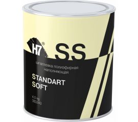 Полиэфирная наполняющая шпатлевка H7 Standard Soft 4кг 383243 