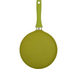 Блинная сковорода Kukmara Trendy style Lime 220 мм, с ручкой, антипригарное покрытие сб220tsl 