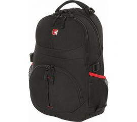 Универсальный рюкзак GERMANIUM S-06 уплотненная спинка, облегченный, черный, 46х32х15 см, 226953 