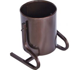 Металлическая урна Комплект-АГРО круглая 18 л KA7607 