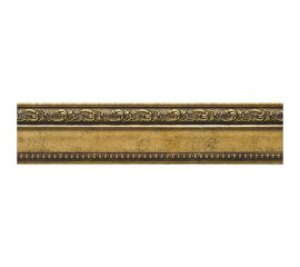 Молдинг стеновой ударопрочный влагостойкий червонное золото Decor-Dizayn 59x21x2400 мм 161-552 