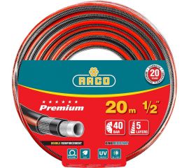 Поливочный армированный 5-ти слойный шланг Raco PREMIUM 1/2"x20м 40300-1/2-20_z01 