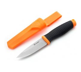 Нож Ganzo черный c оранжевым G806-OR 