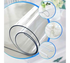 Скатерть Dasch Гибкое стекло 1 мм, размер 100x160 см, рифленая 10729 