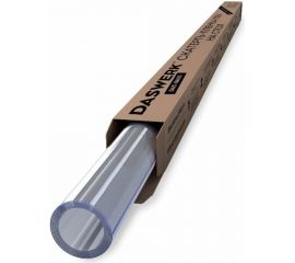 Коврик-подкладка, скатерть DASWERK ПВХ прозрачная, гибкое/мягкое стекло, 140x100 см, 0.5 мм 607669 