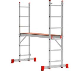 Алюминиевая универсальная лестница-помост Вихрь ЛПА 3-У 73/5/1/25 