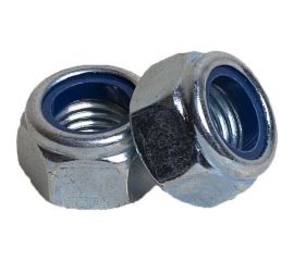 Гайка с контрящим кольцом КРЕП-КОМП DIN985 м20 50шт гс20ф 