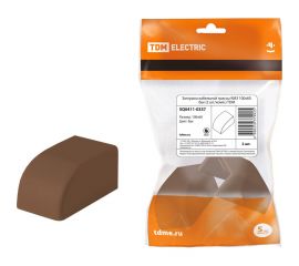 Заглушка кабельной трассы TDM КМЗ 100x60, бук, 2 штуки/комплект SQ0411-0337 