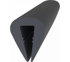 Торцевой П-образный уплотнитель ТРИЗАМ (1,5 мм; 8,5x6,5 мм; ПВХ) TRZ0097 