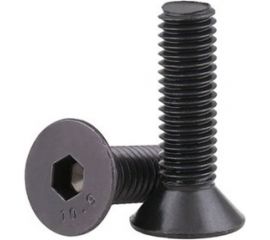 Винт ЦКИ DIN 7991 М5x14 10.9 окс., HEX 3.0 100 шт. 43354 