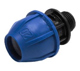 ПНД Муфта Rvc наружная резьба 20x3/4 UNIO/ 12552 