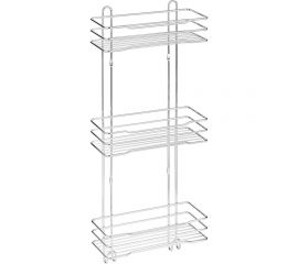 Полка ЧМЗ Стамбул настенная, прямоугольная, 3 яруса 501-003-01 