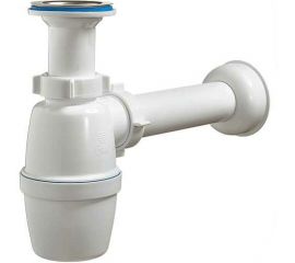 Бутылочный сифон ORIO с литым выпуском 1 1/2x40 с прямой трубой 40-40 В-40029 