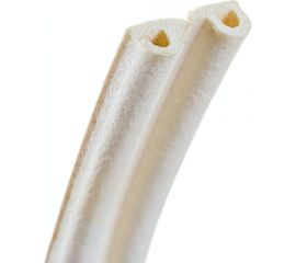 Самоклеящийся резиновый уплотнитель SDM тип P, 9х5,5 мм, белый, 100 м 00-00004748 