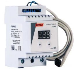 Терморегулятор Devolt TR-40, 8.5 кВт, 40 А DEVOLTTR40 